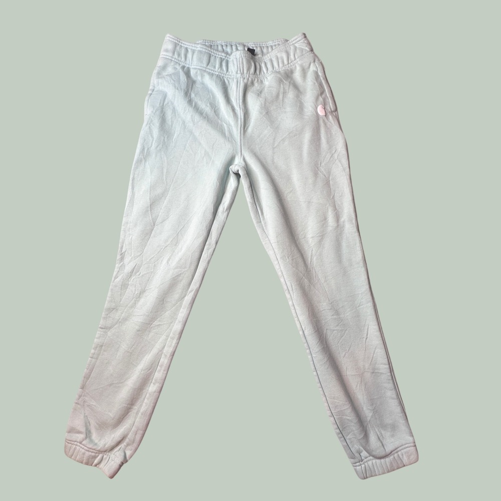 Carhartt Joggers Kids M 8-10 BN5510-W Mint Green Relaxed Fit Fleece Sweatpants